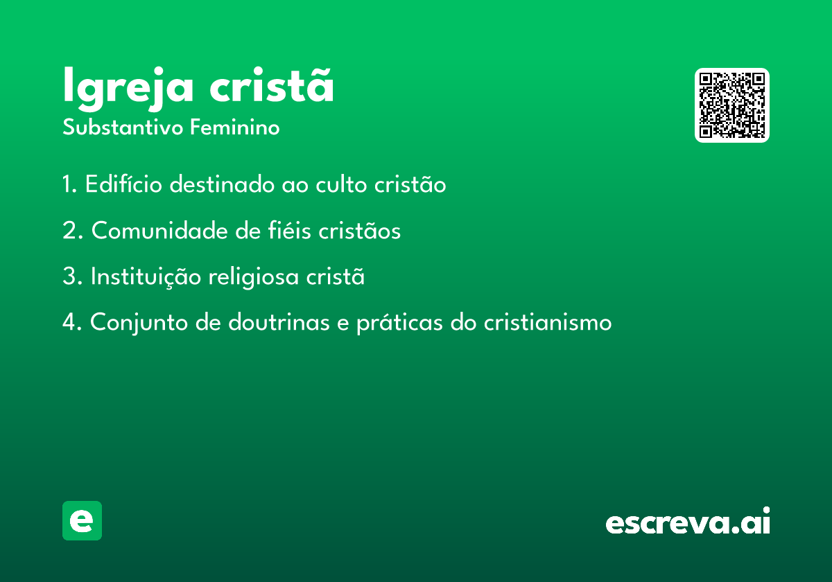 igreja cristã