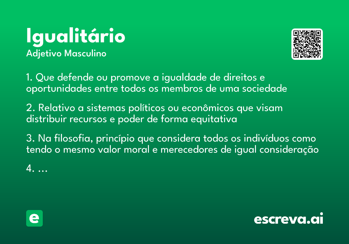 igualitário