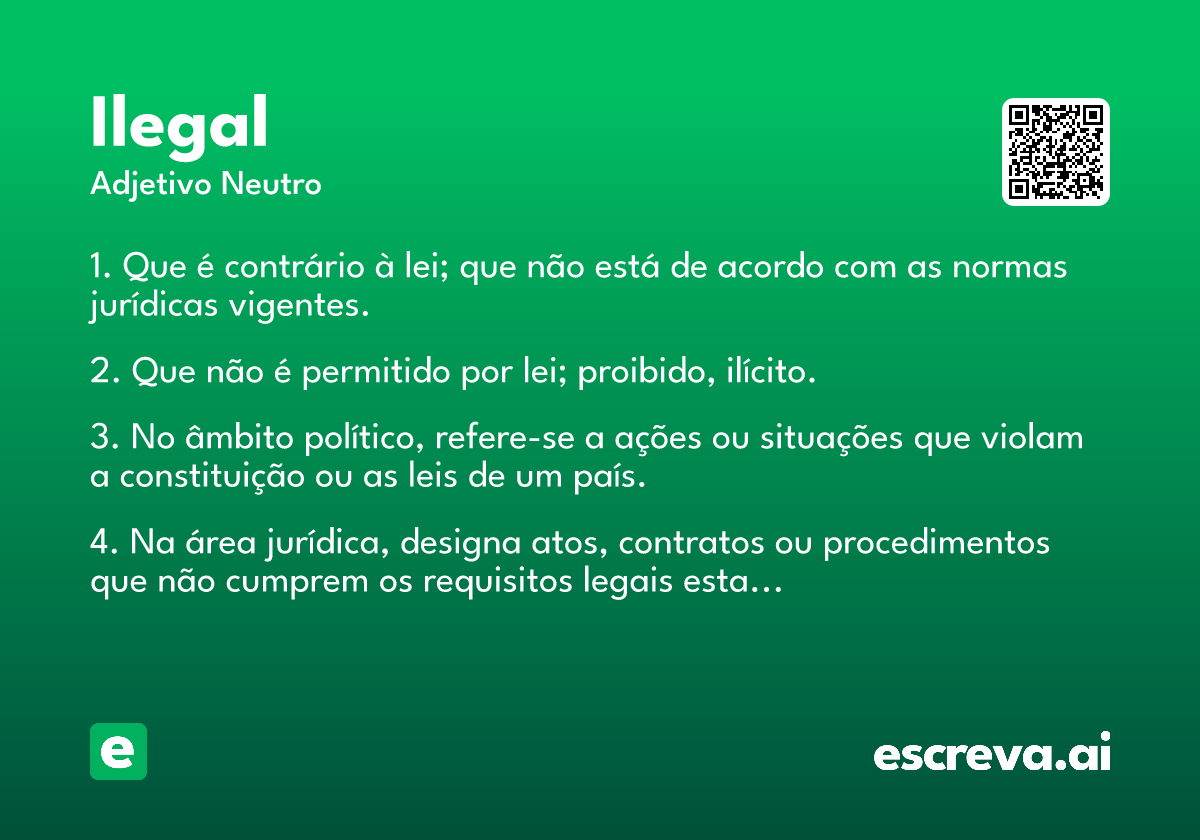 ilegal