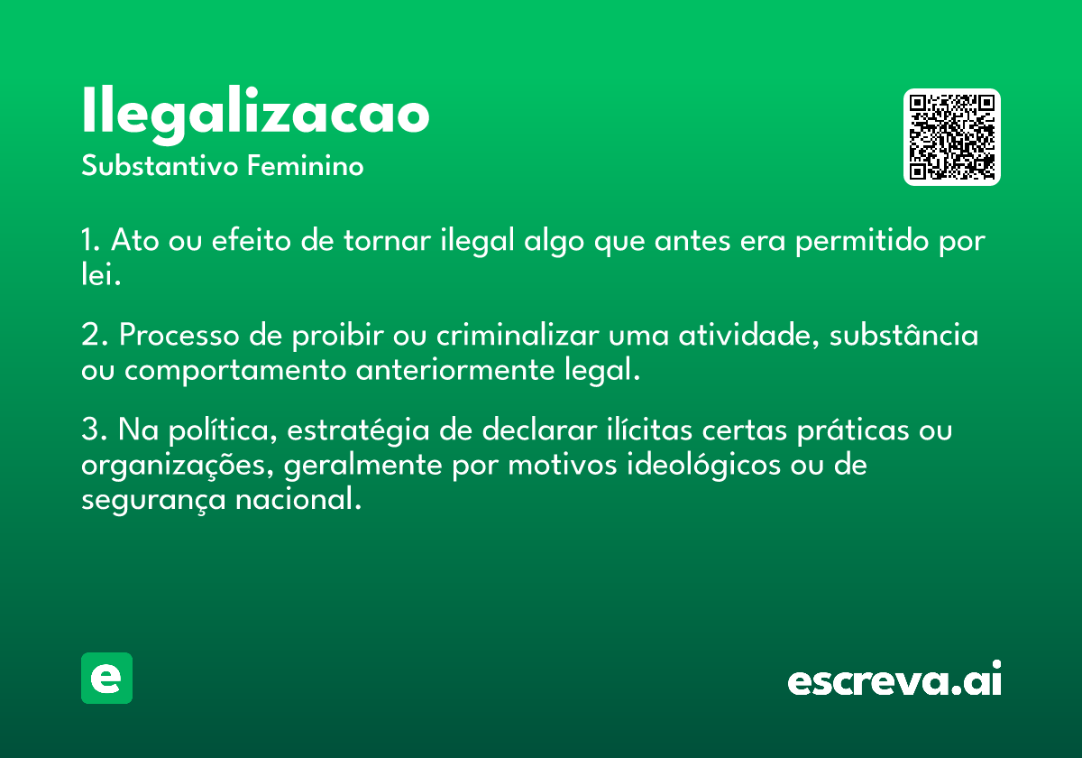 ilegalizacao