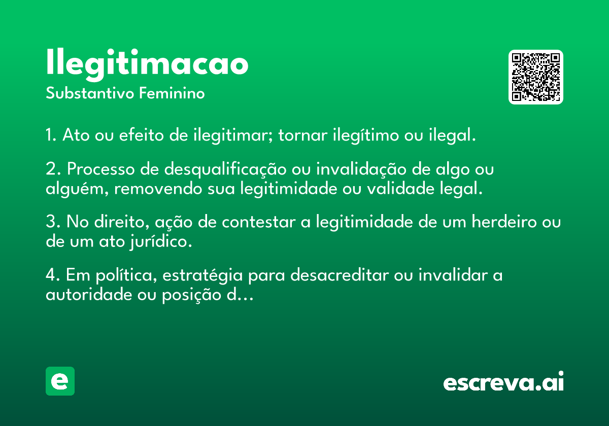 ilegitimacao
