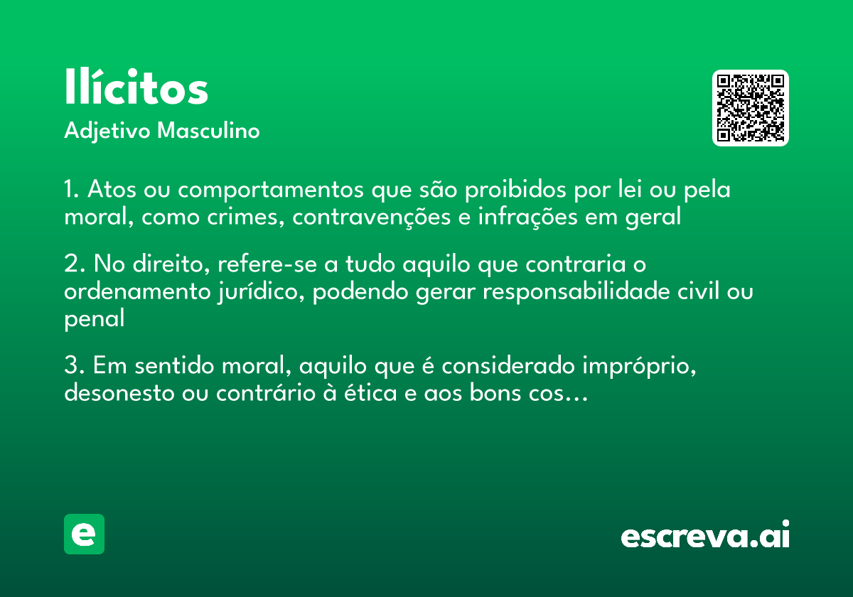 ilícitos