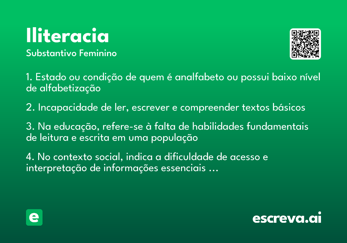 iliteracia