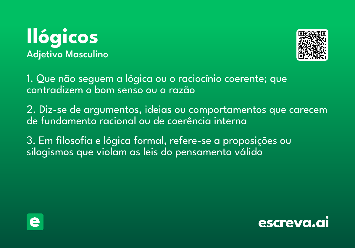 ilógicos