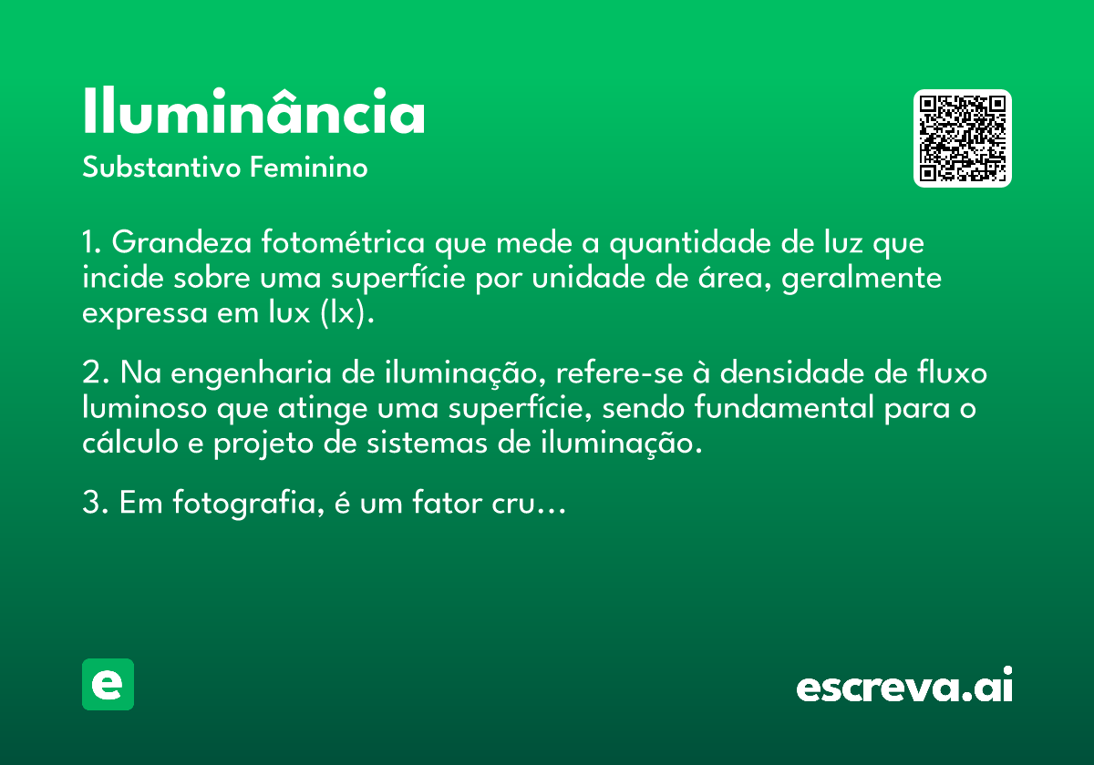 iluminância