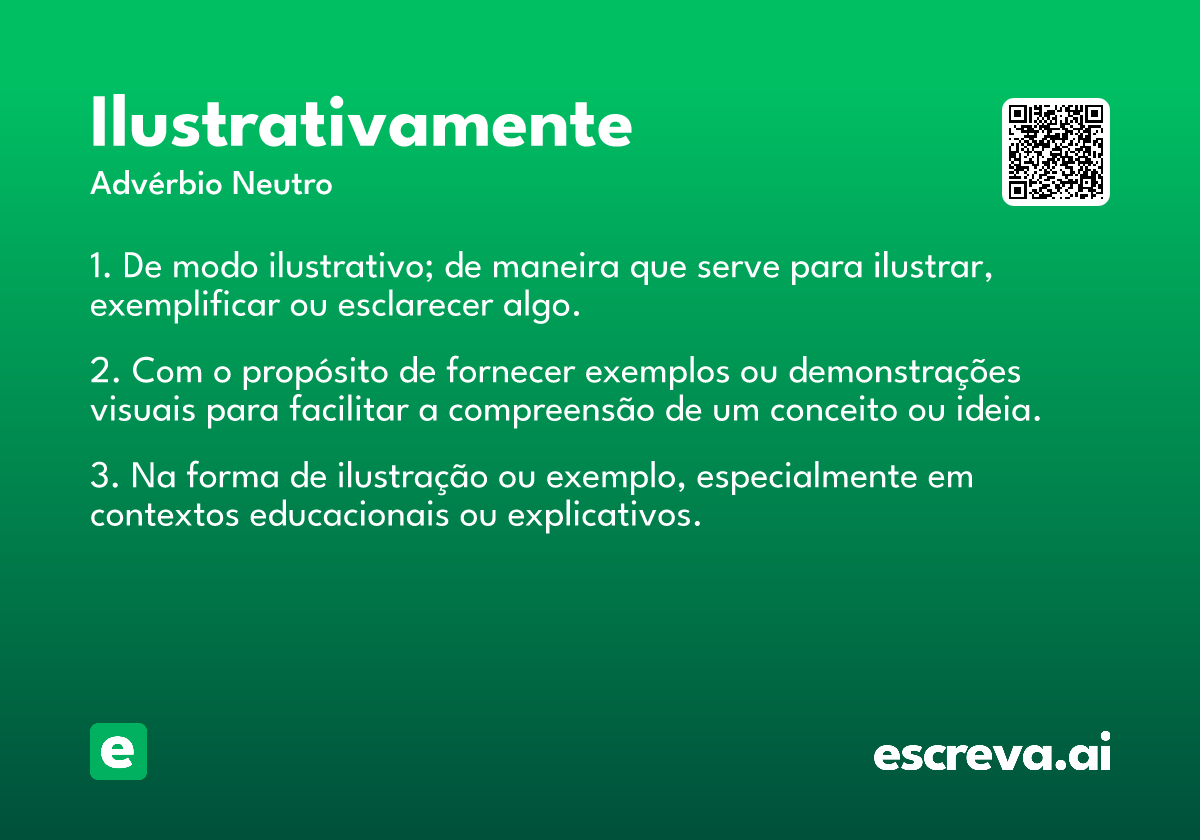 ilustrativamente