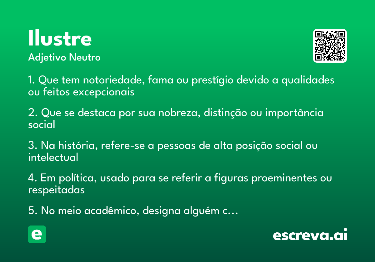 ilustre