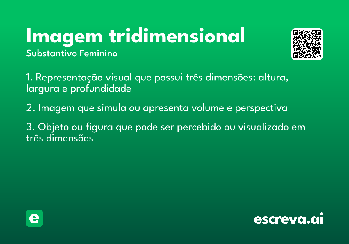imagem tridimensional
