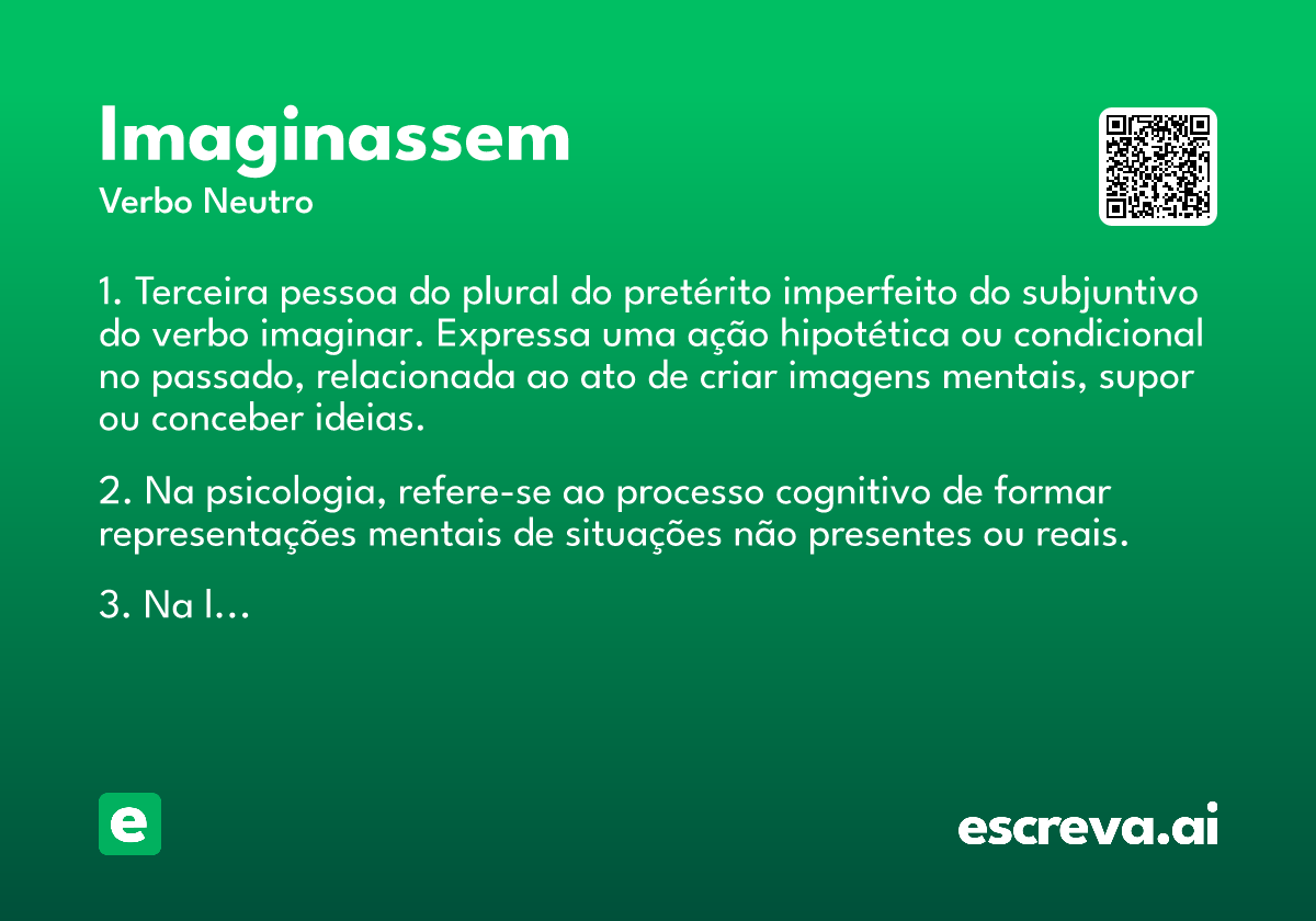 imaginassem