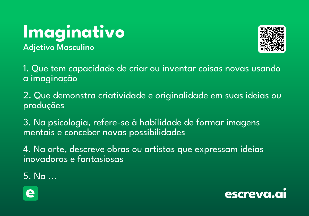 imaginativo