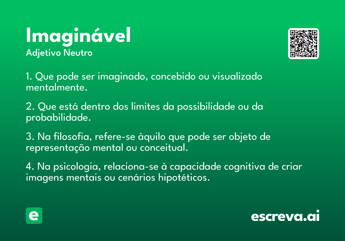 imaginável