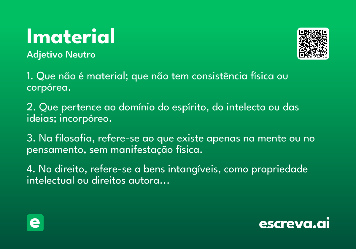 imaterial