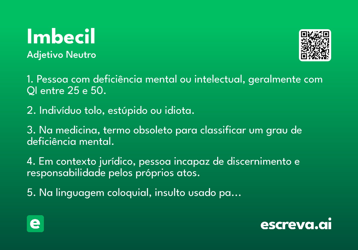 imbecil