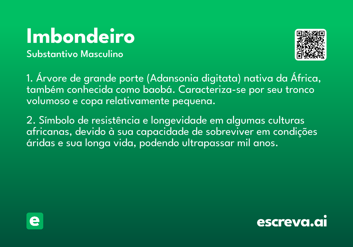 imbondeiro