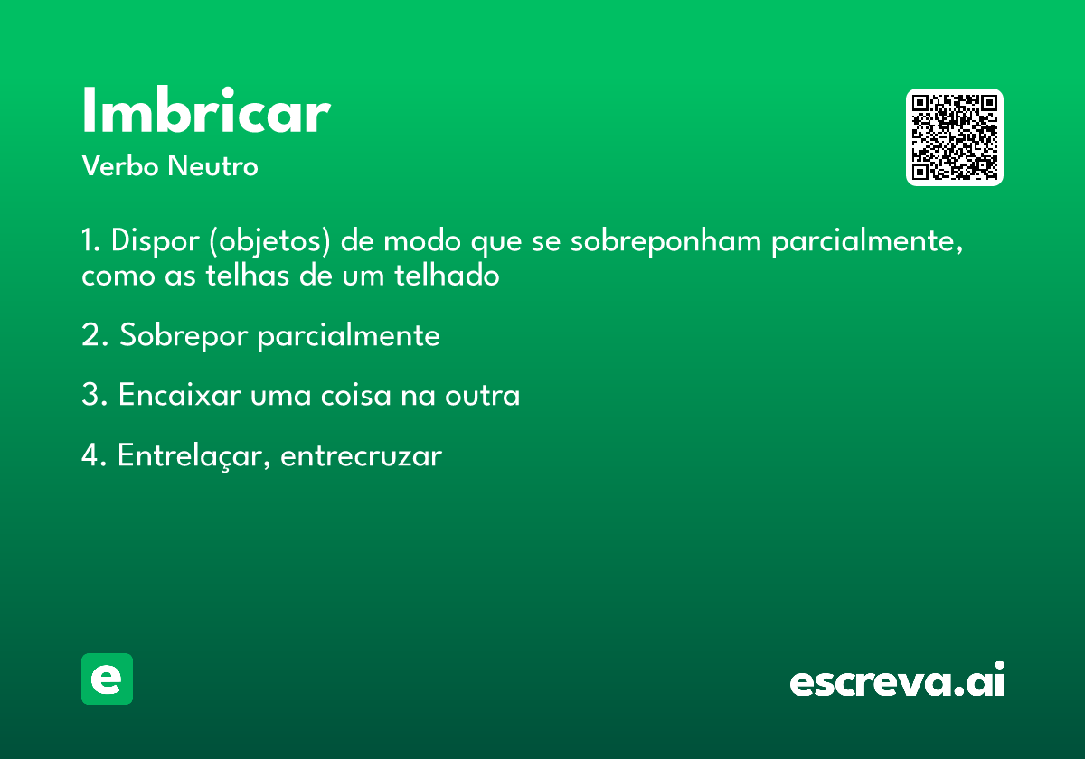 imbricar
