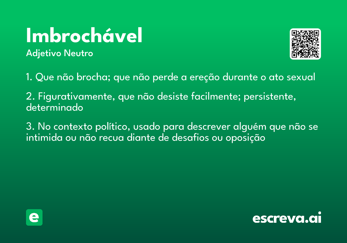 imbrochável