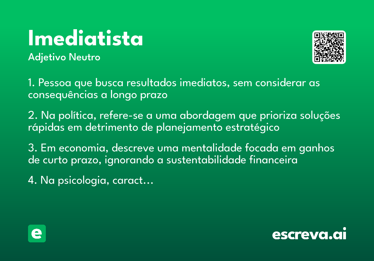 imediatista