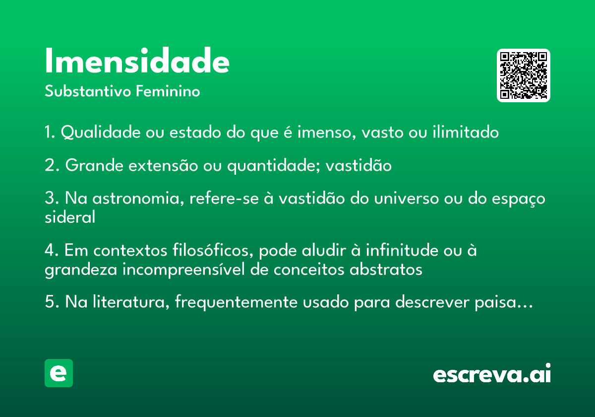 imensidade