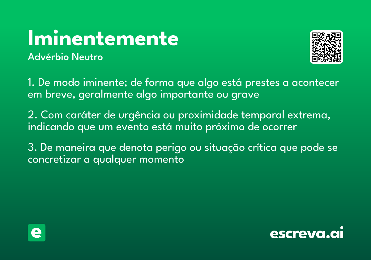 iminentemente