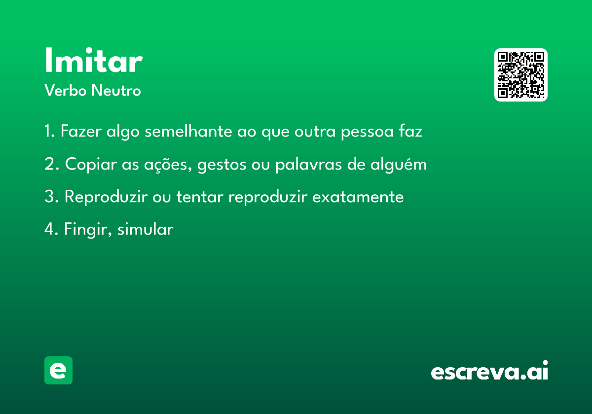 imitar