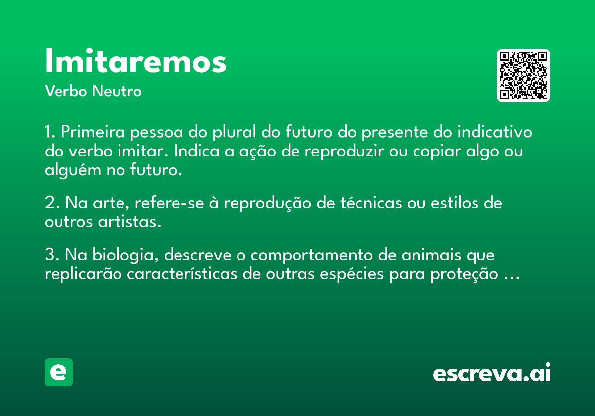 imitaremos