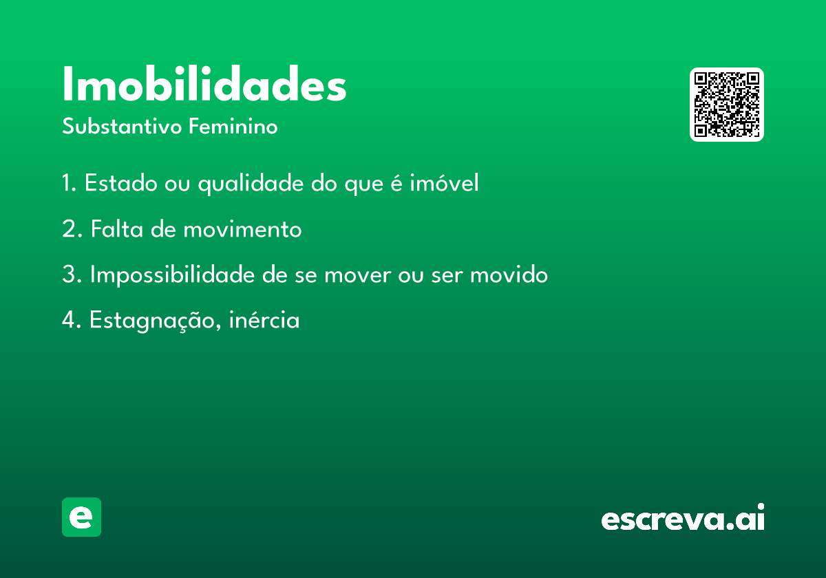 imobilidades