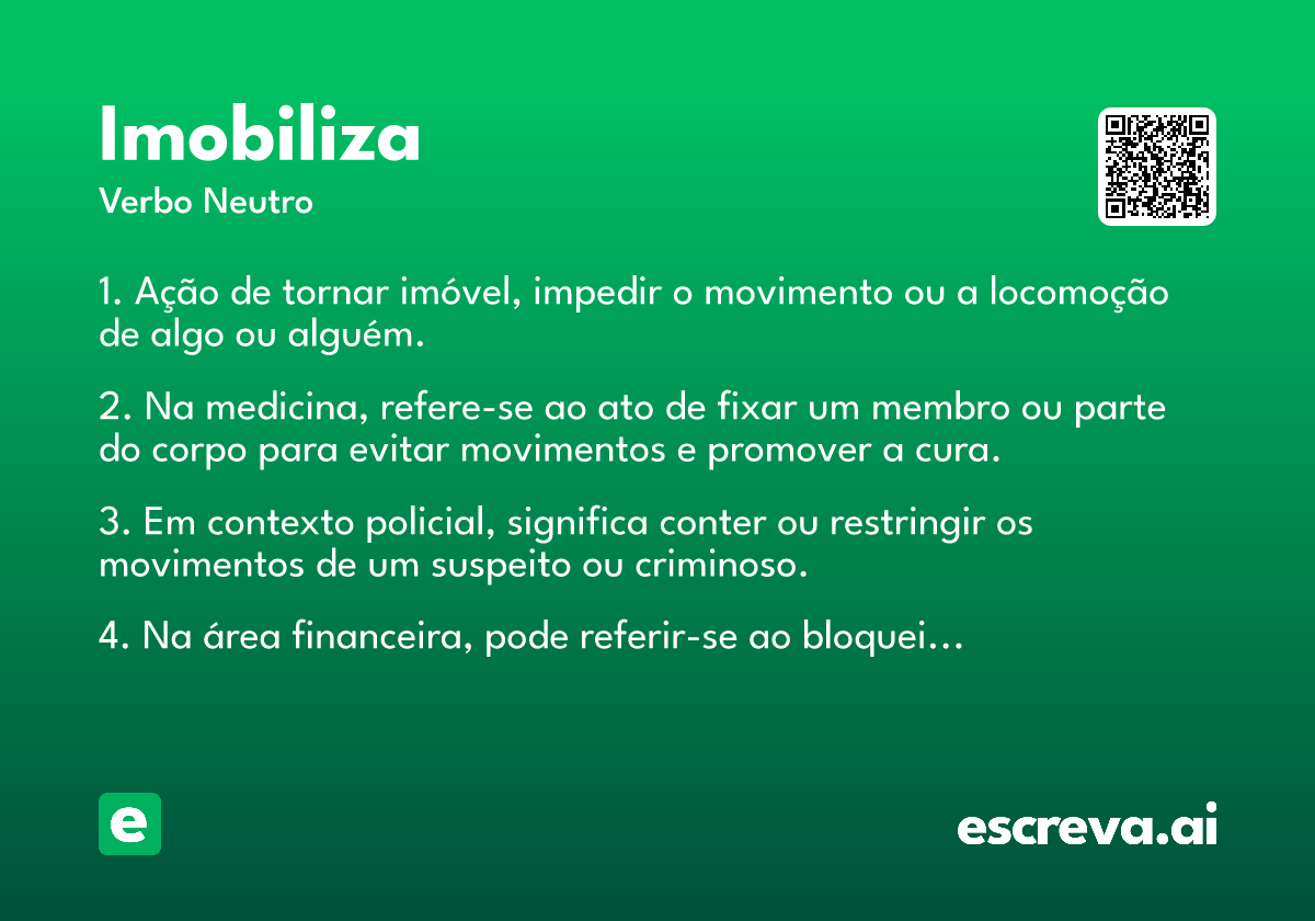 imobiliza