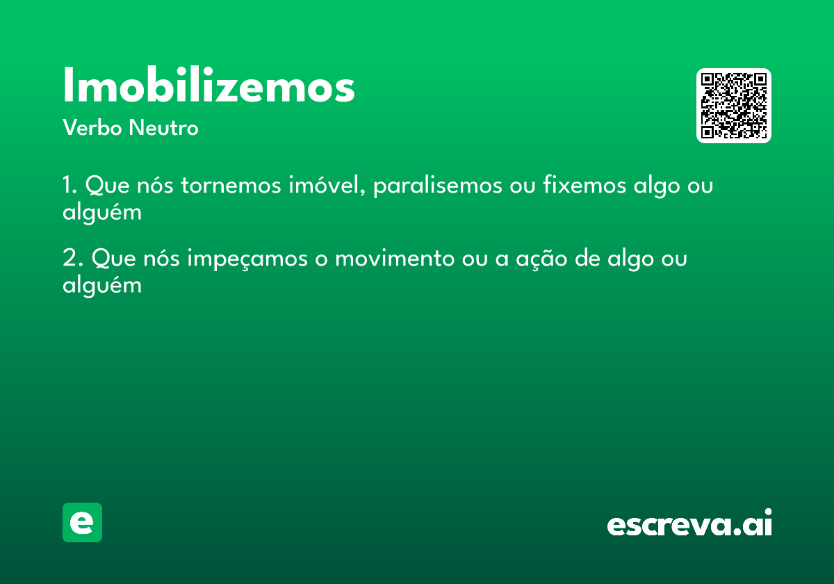 imobilizemos