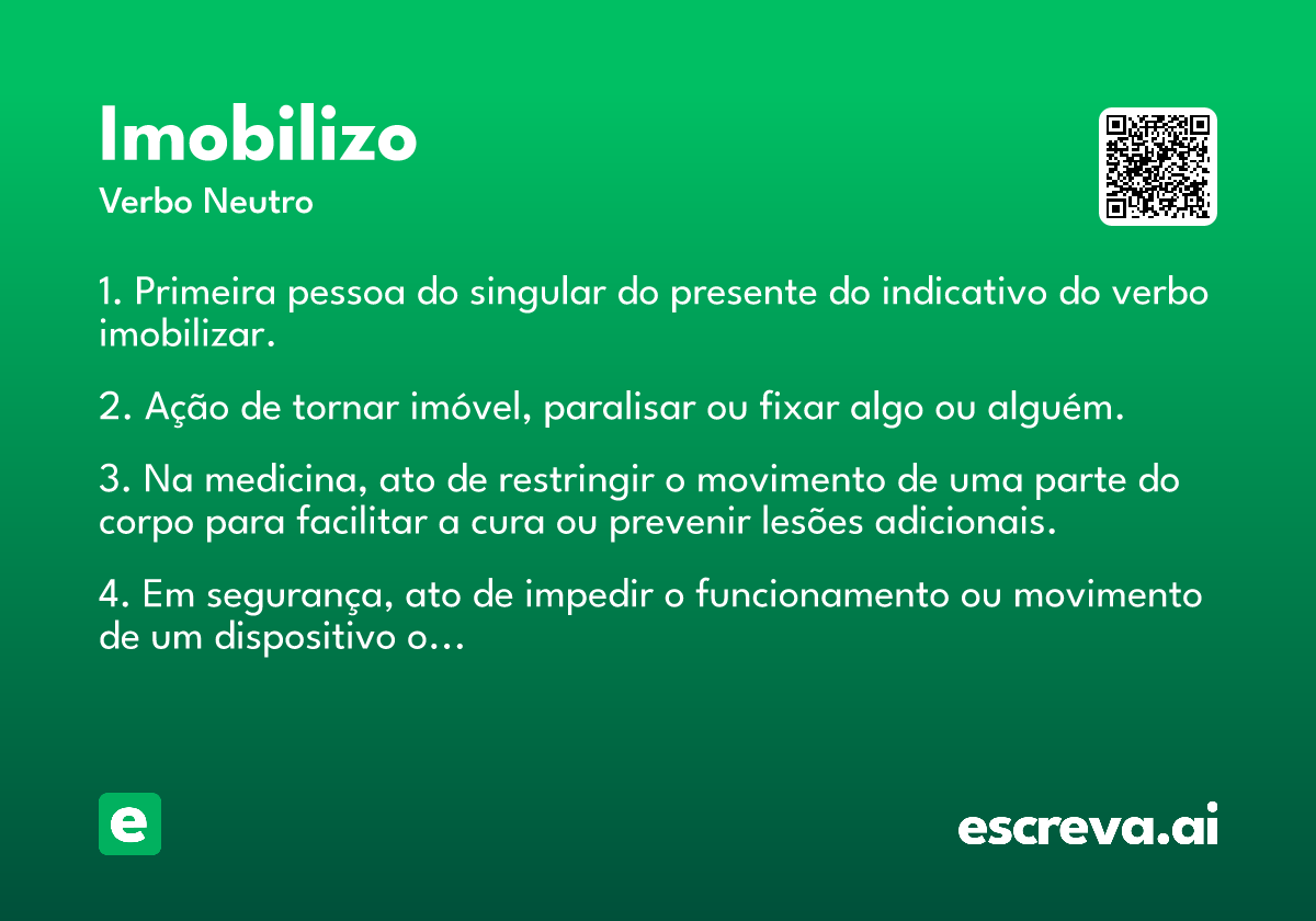 imobilizo