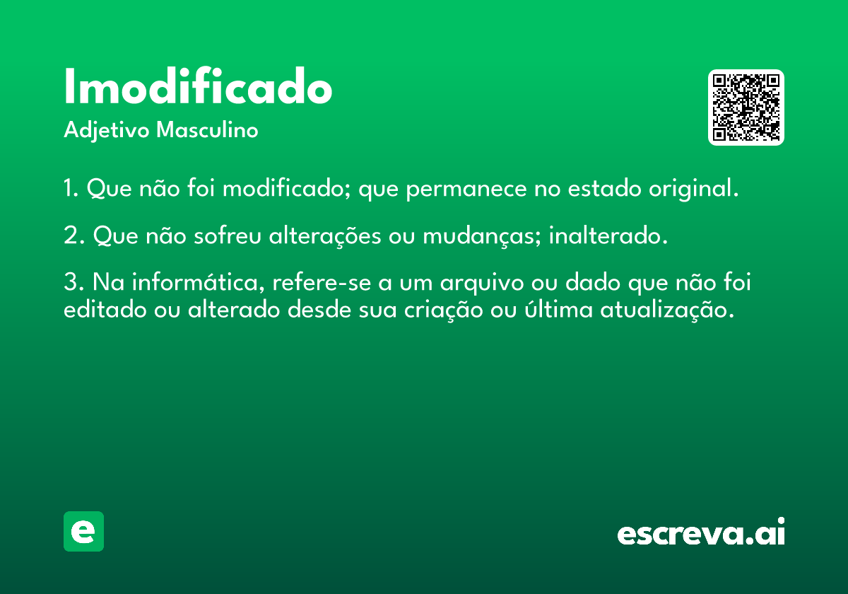 imodificado