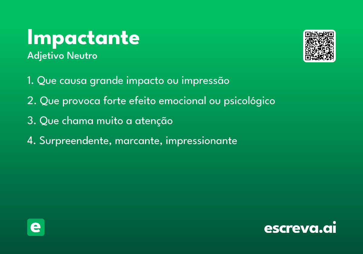 impactante