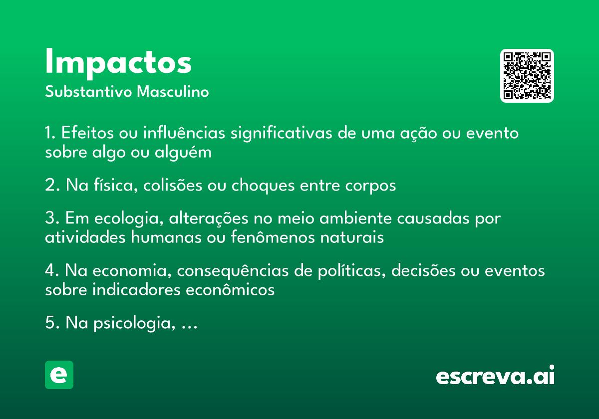 impactos