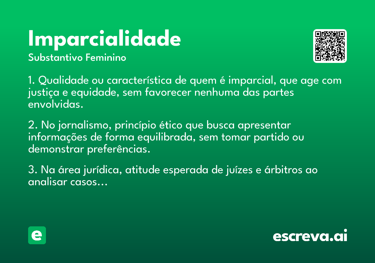 imparcialidade