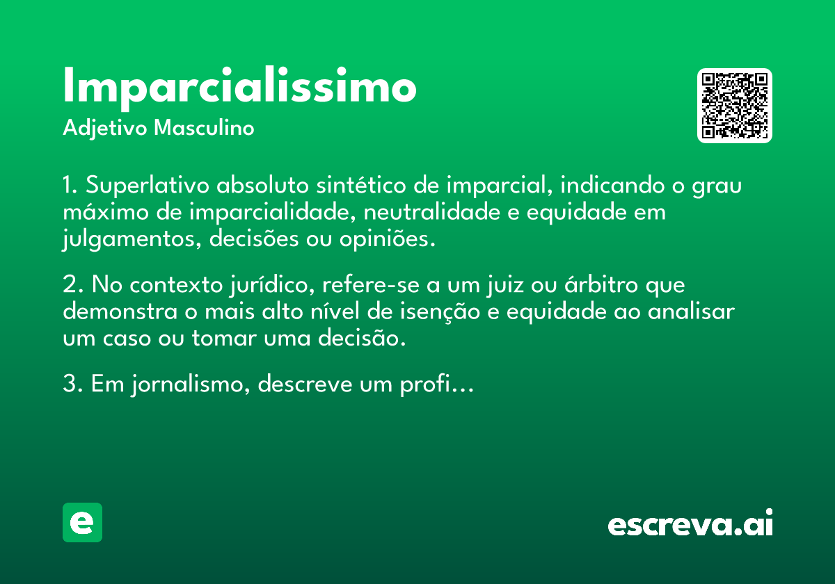 imparcialissimo