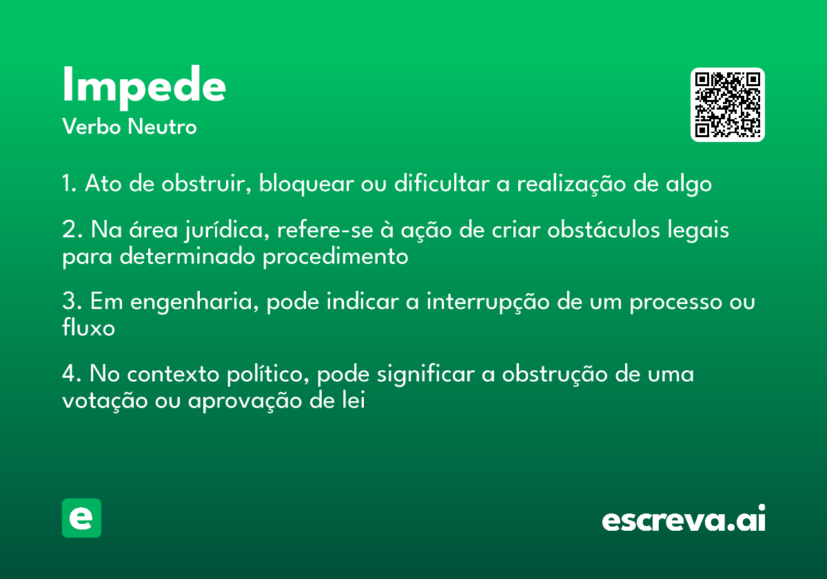 impede