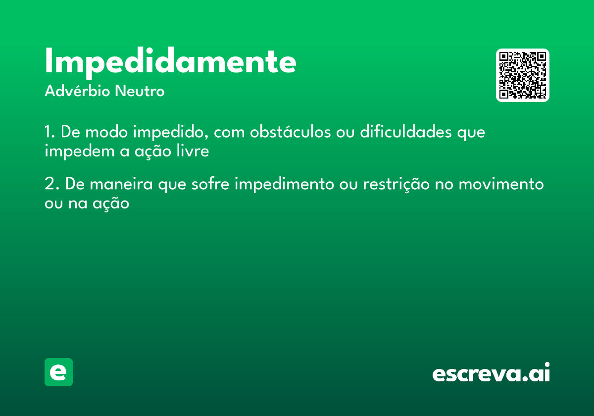 impedidamente