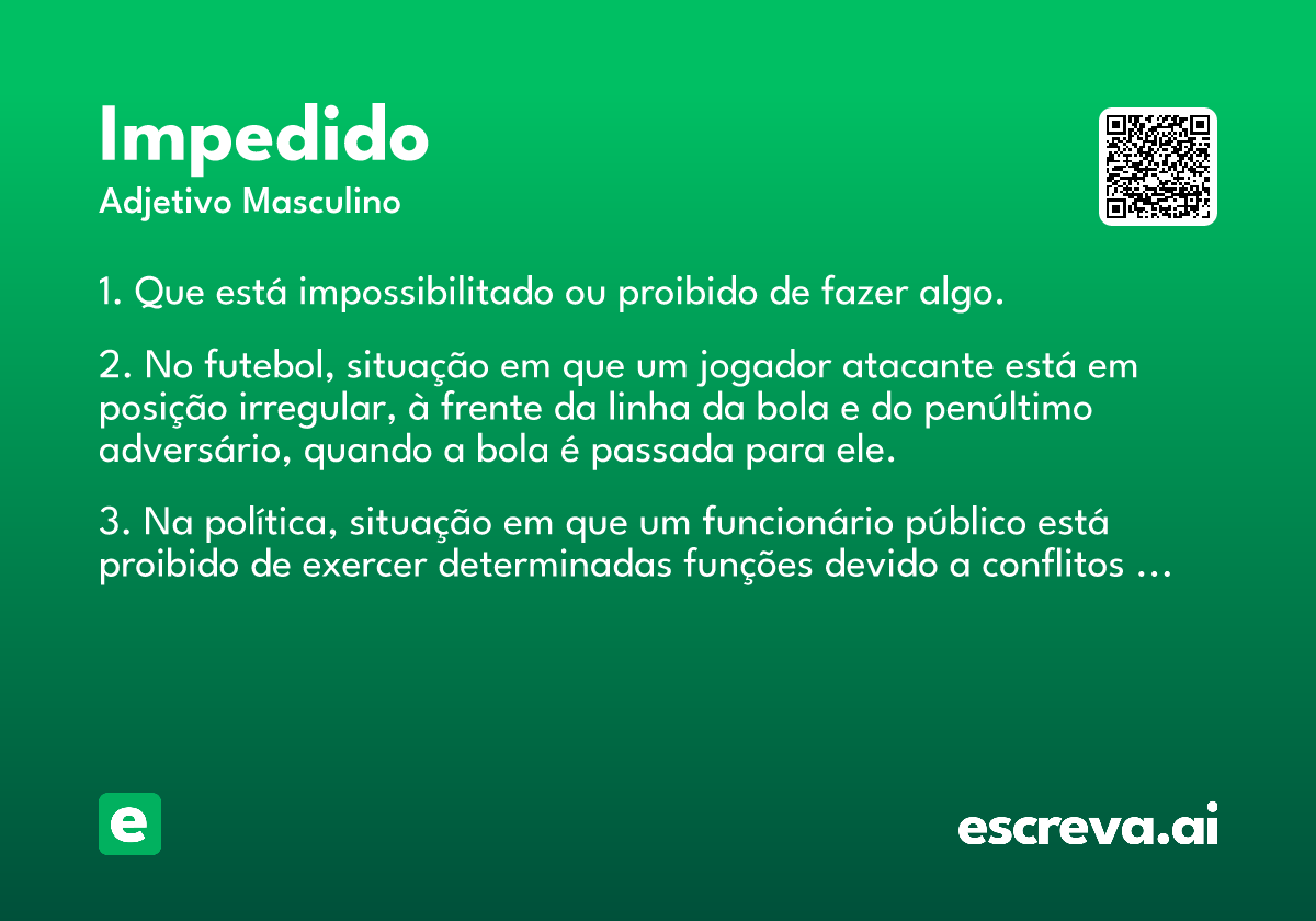 impedido