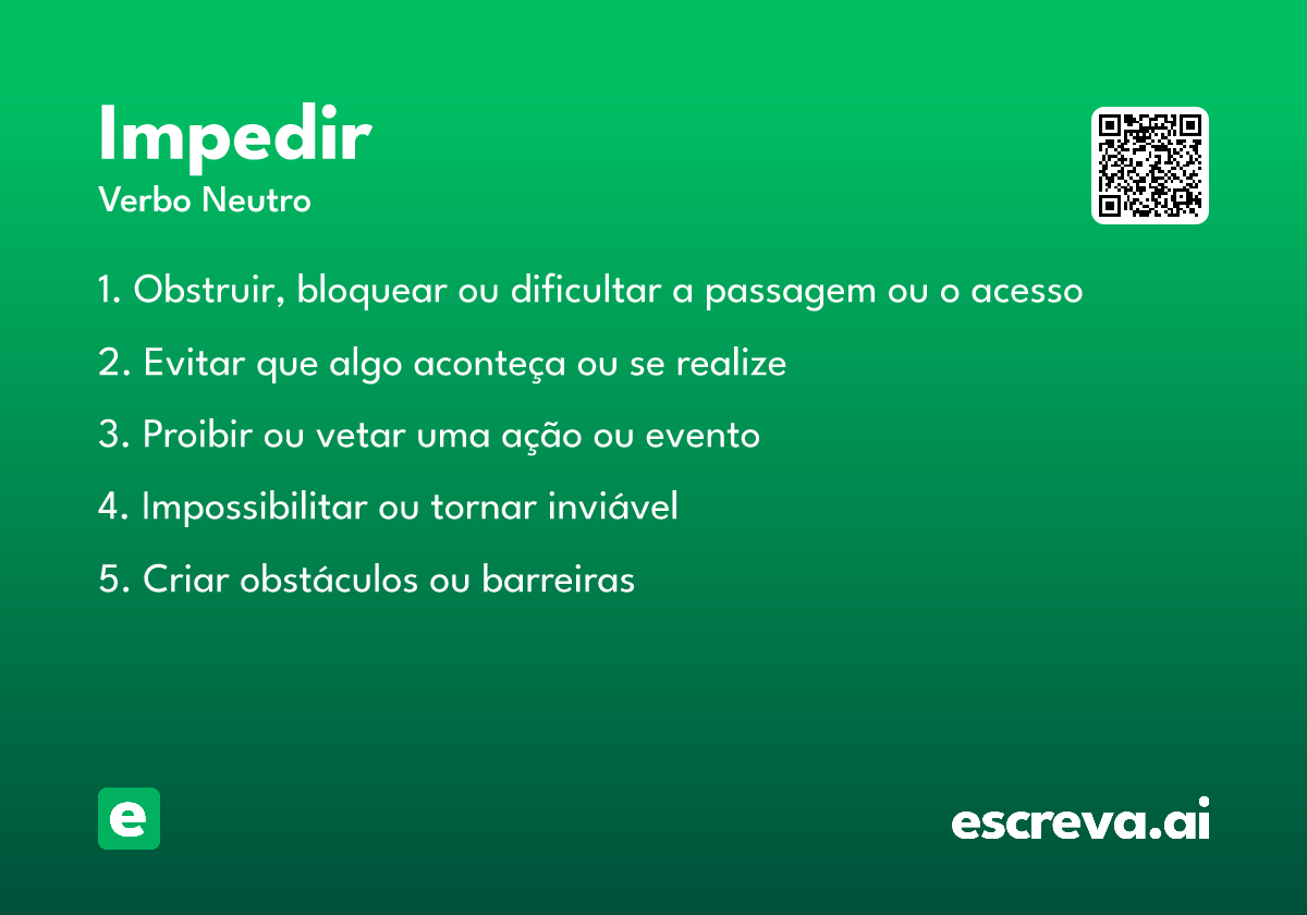 impedir