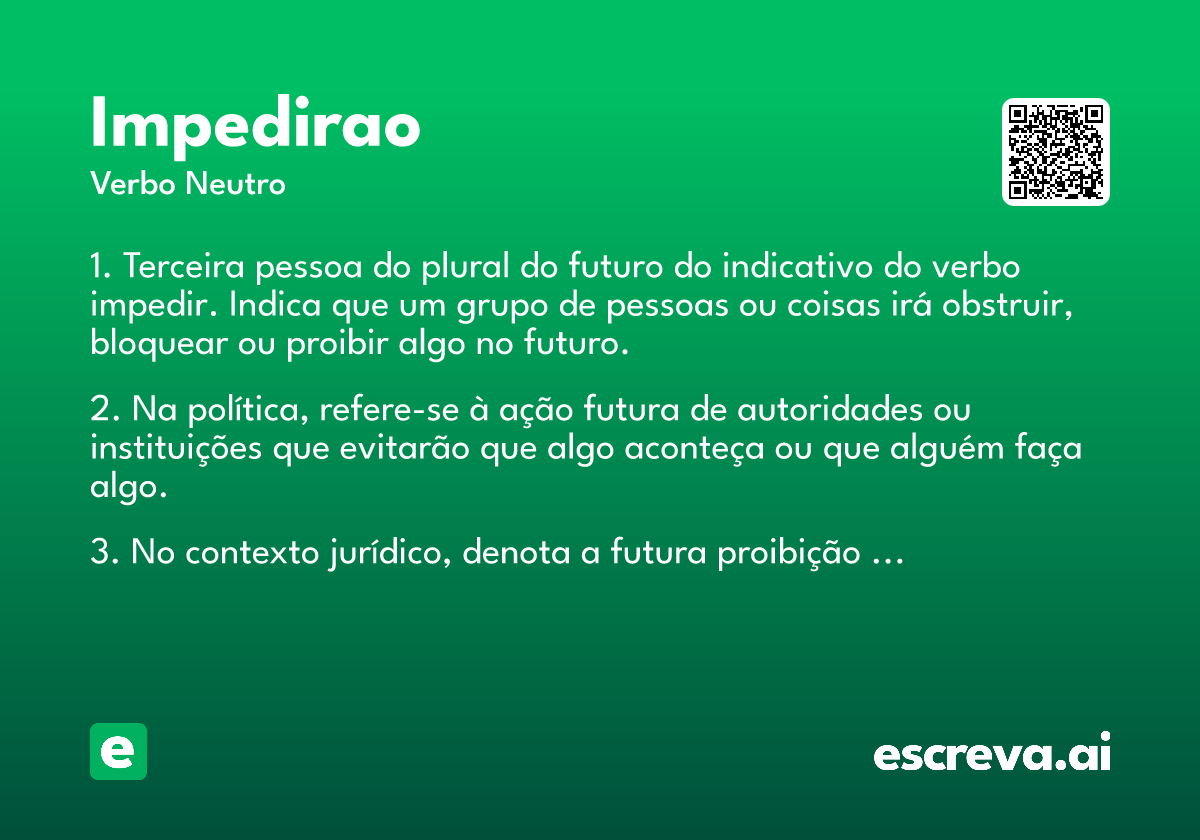 impedirao