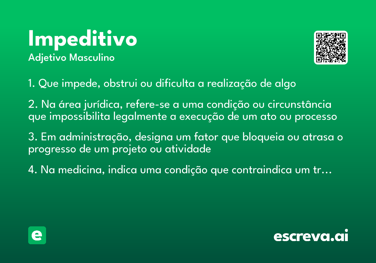 impeditivo