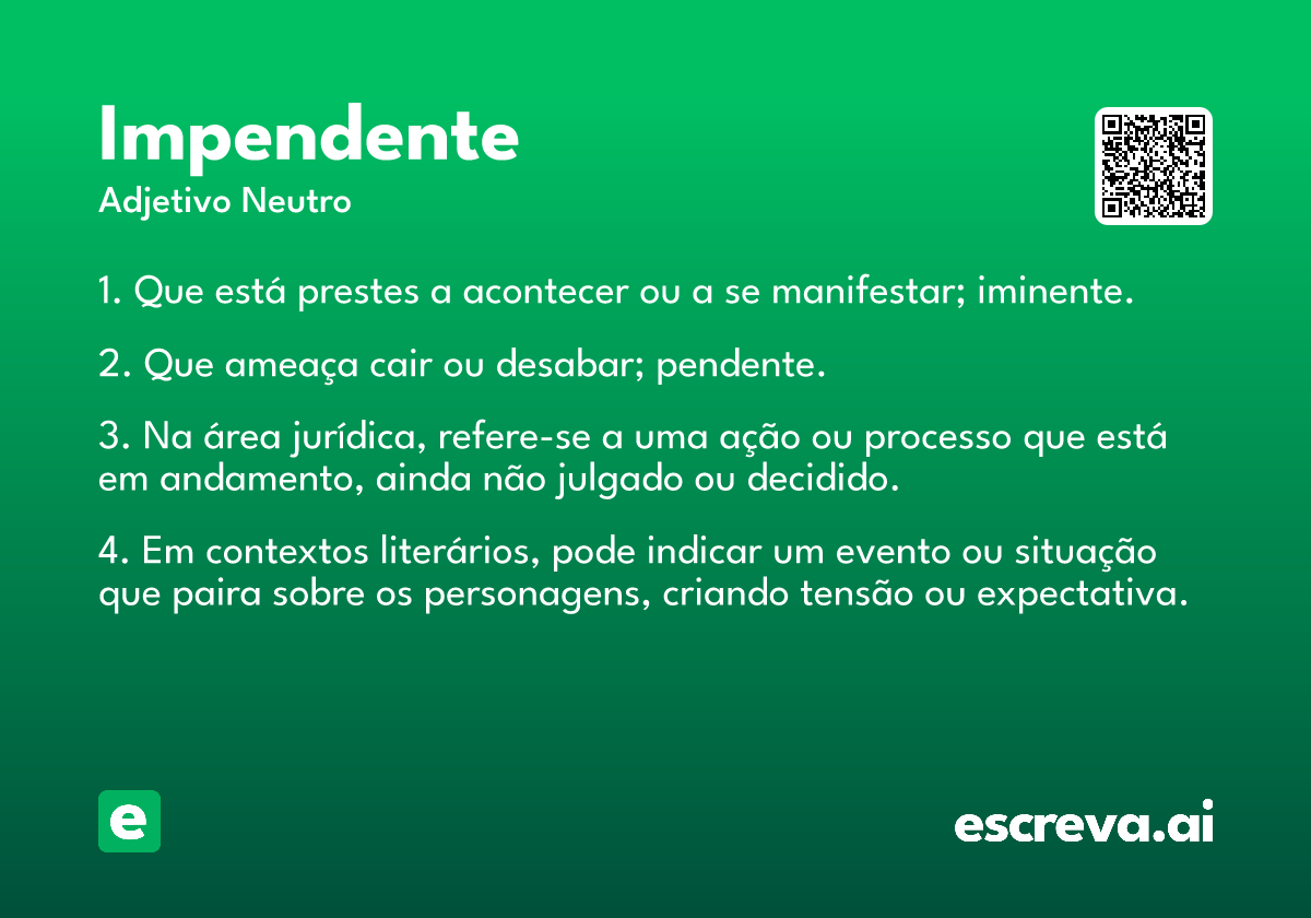 impendente