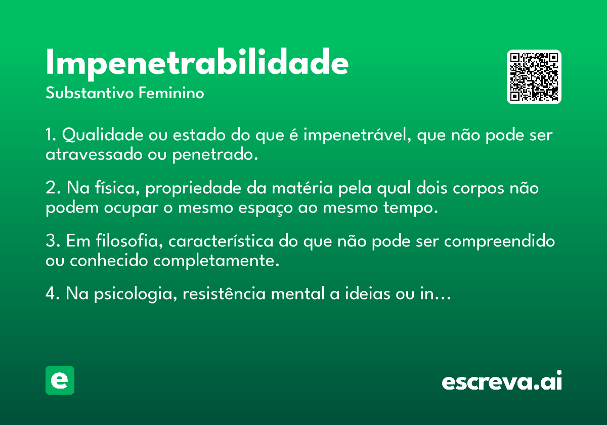 impenetrabilidade