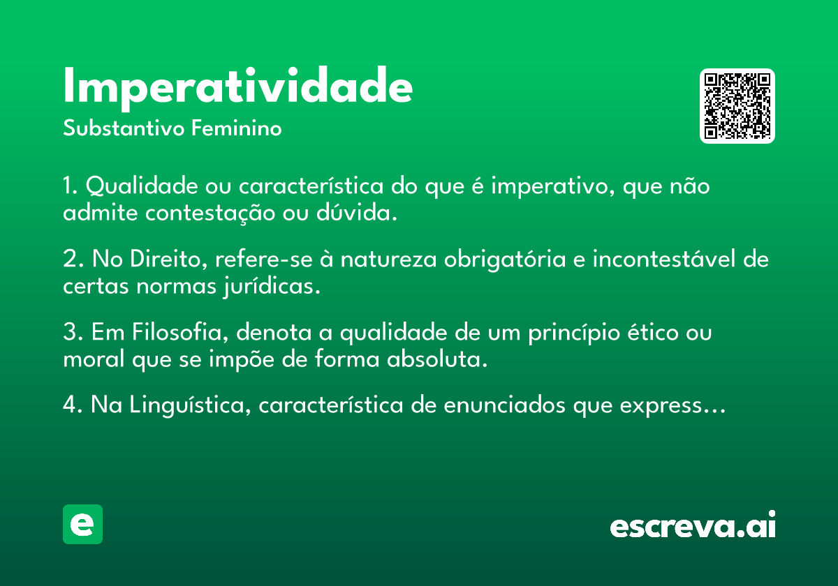 imperatividade