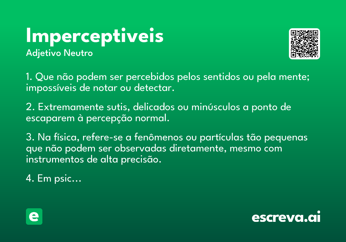 imperceptiveis