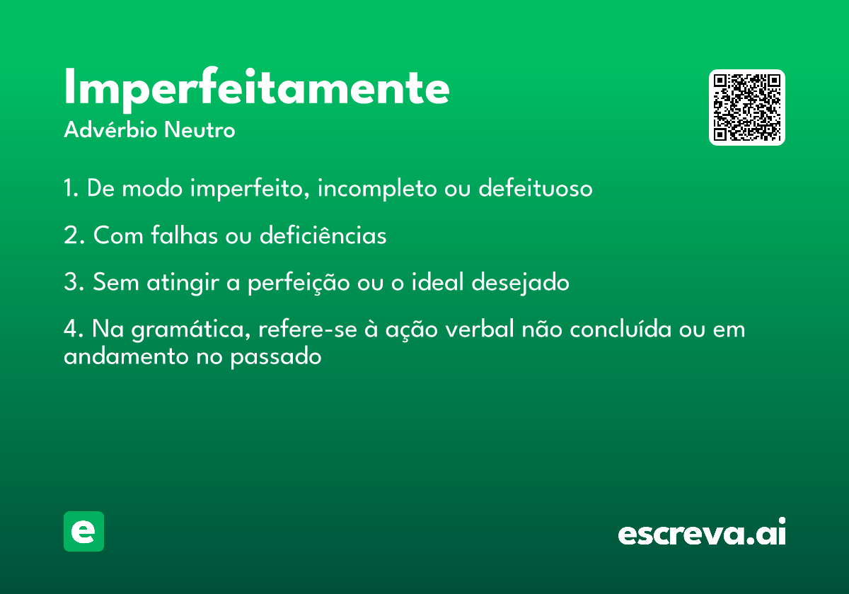 imperfeitamente