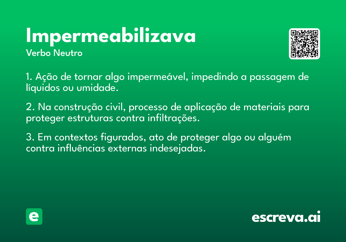 impermeabilizava
