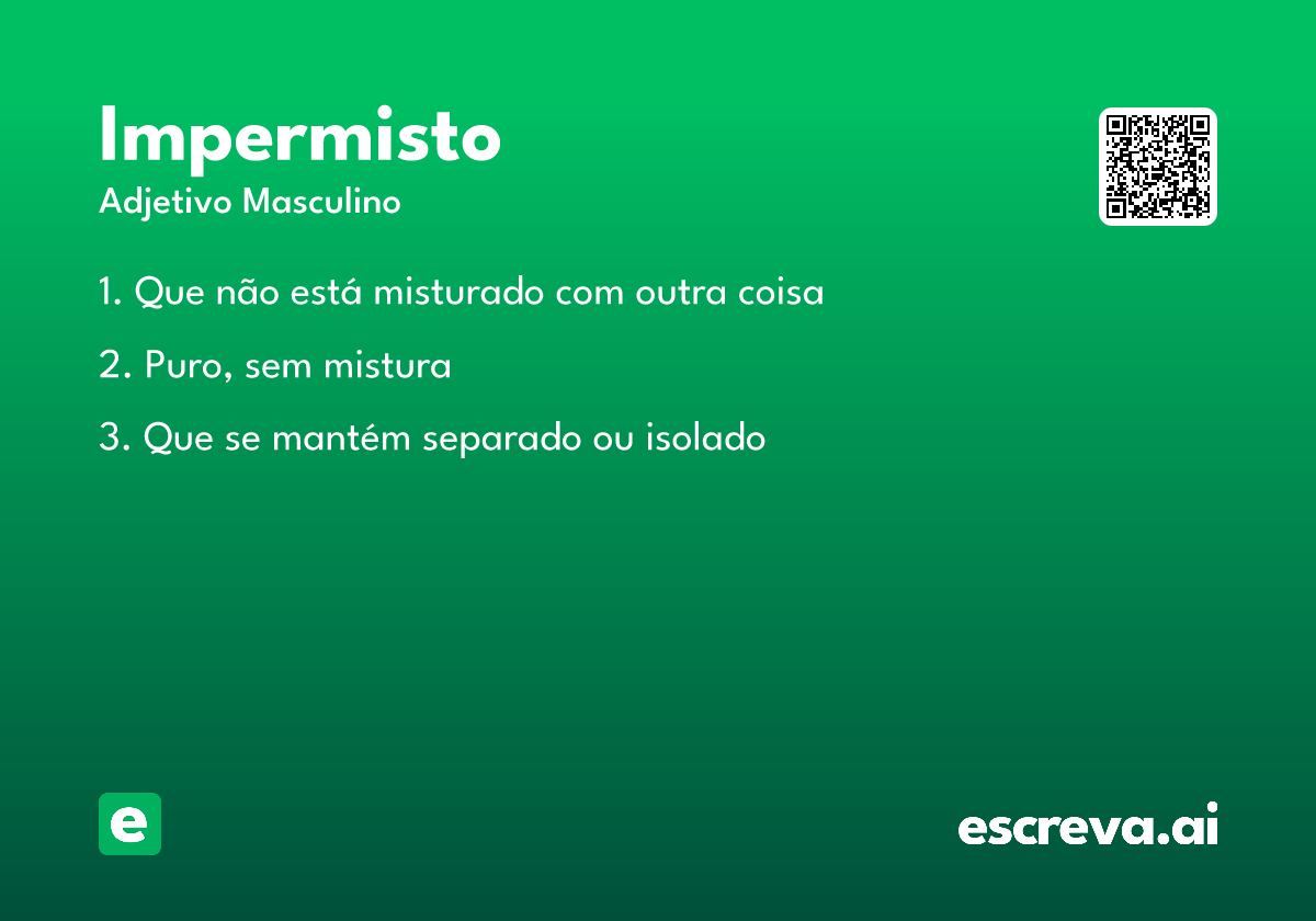 impermisto