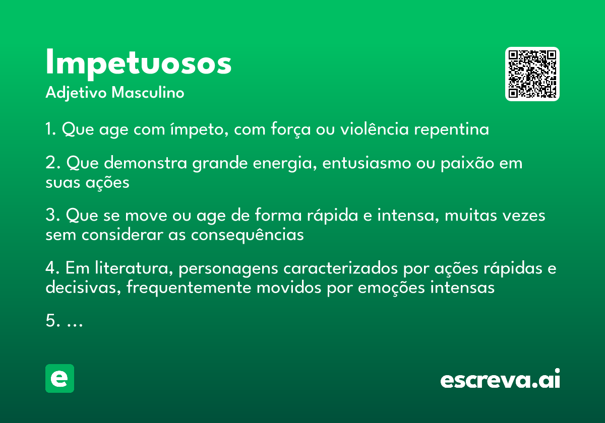impetuosos