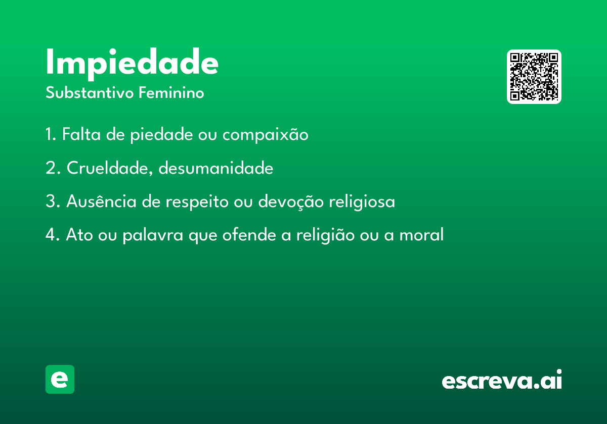 impiedade