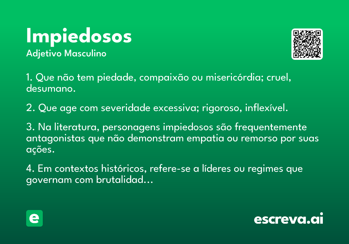 impiedosos